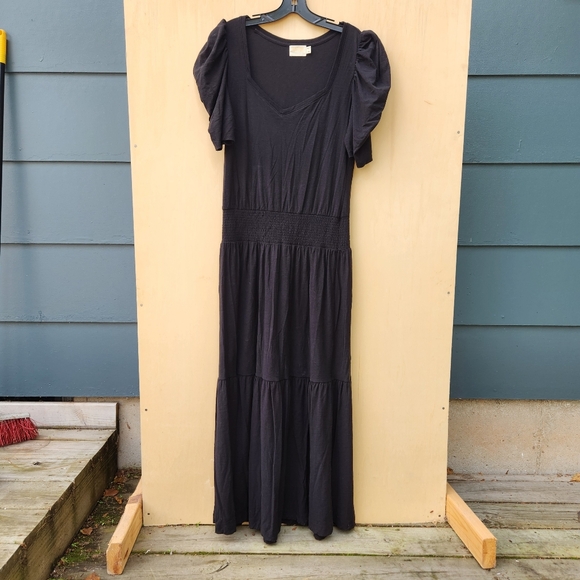 Nation LTD Black Thea Sweetheart Dress - Size Large - Picture 4 of 13